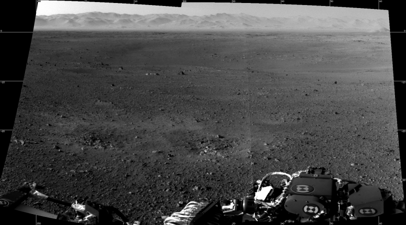 Premières images HD de l&#039;environnement de Curiosity